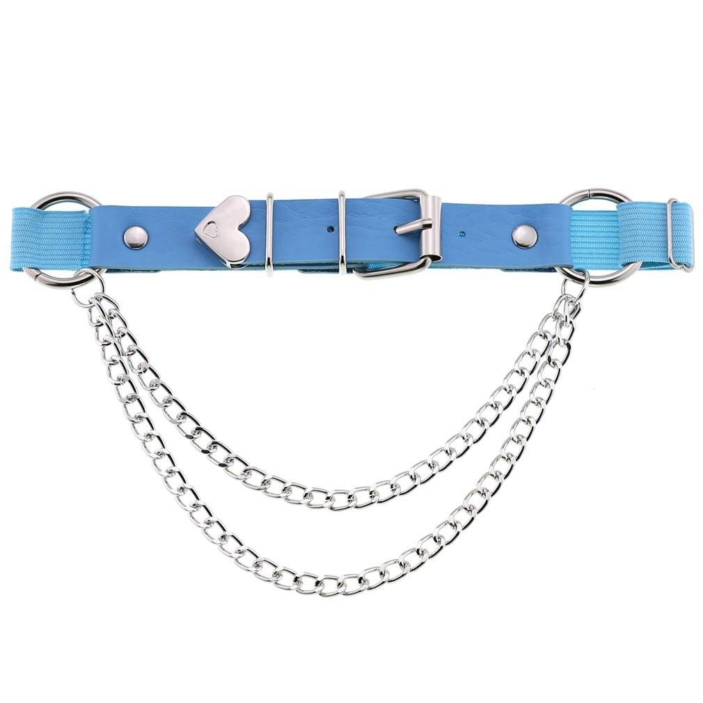 Light blue strips