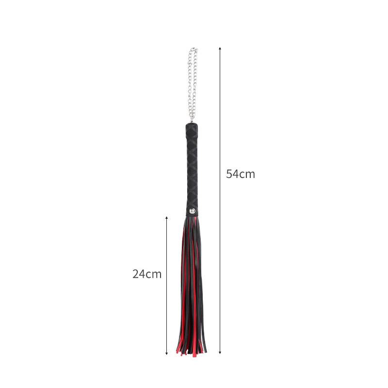 Black and red lashes