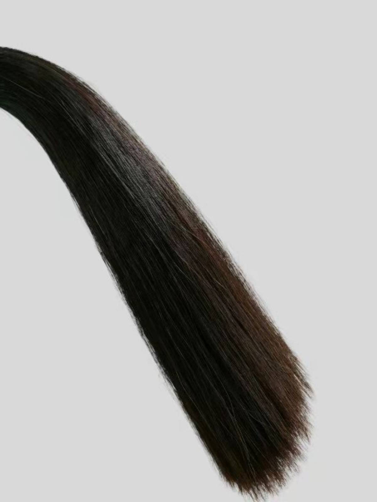 Brown Bow Hair 250 Breeding Horses Tail 60/70 Piano Tail Bow Flower Dust Embroidery Crafts Crafts and Weaving Line