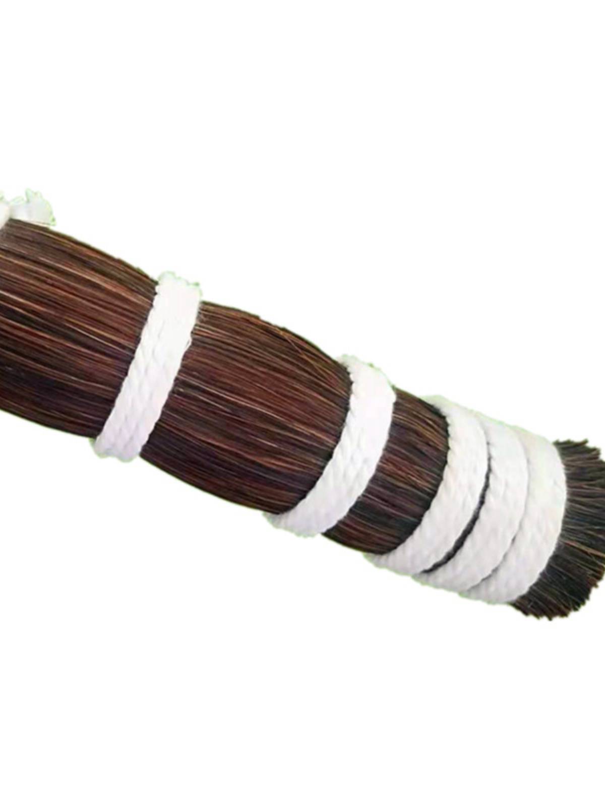 Brown Bow Hair 250 Breeding Horses Tail 60/70 Piano Tail Bow Flower Dust Embroidery Crafts Crafts and Weaving Line