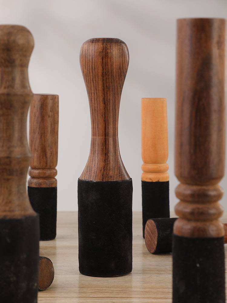 Nepal Handmade Tibet Plum Stick Stick Stick Stick Bowl Skin Bowl Skin -Stick Wool Make Gongsmate Bowo Tennate Acceptance Accessories