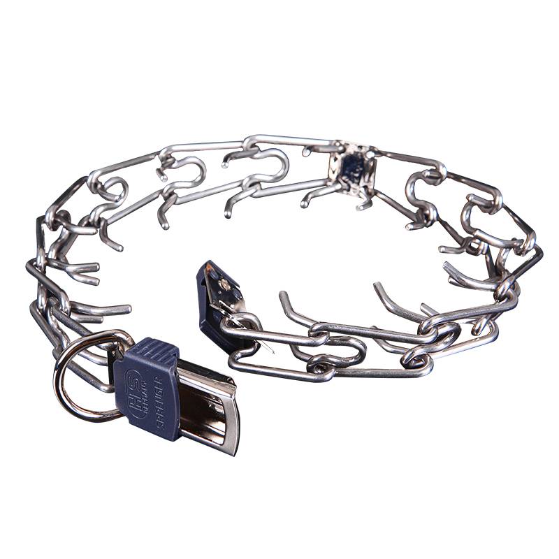Dog thorns, explosion -proof stimuli stimulating stains, Dongde stainless steel neck chain training dog P chain training dog neck neck ring