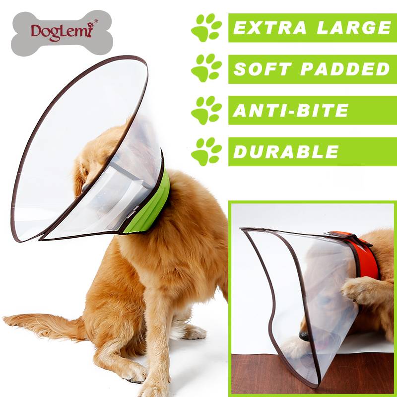 Pet extension and deepening Elizabeth Circle Special Dog's Head Hurry Neck Circle Golden Mao Alaska Anti -Bite Defense