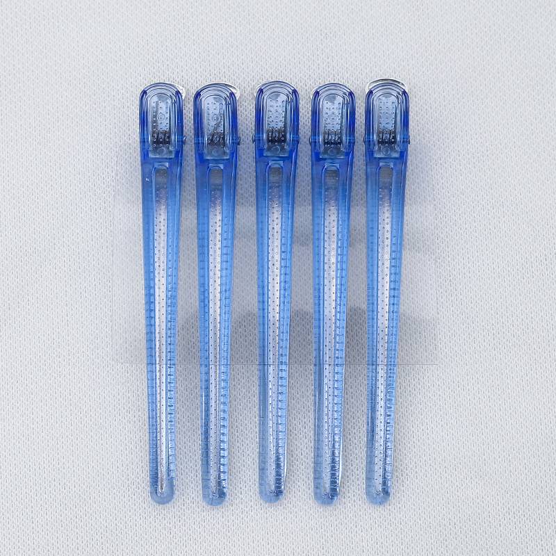 Played hair stylist hairstyle, professional tools, professional tools, high -end positioning without trace Duckbill cutting clip
