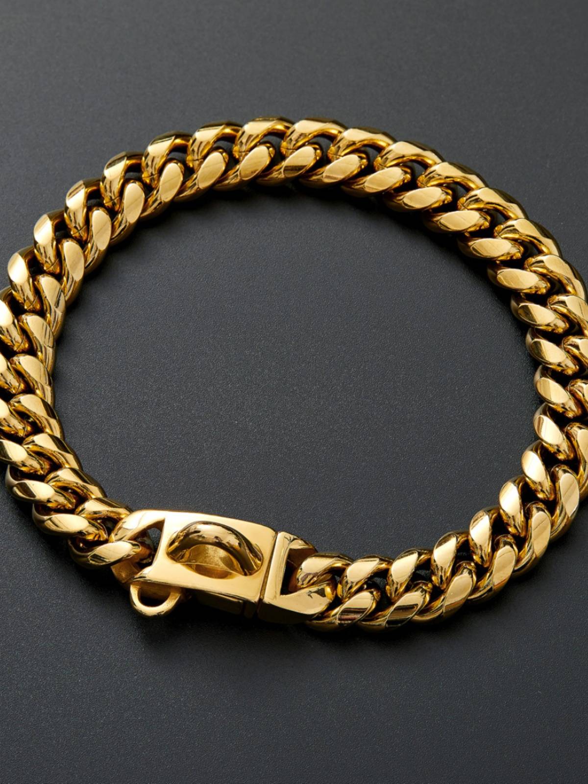 15mm six -sided grinding stainless steel encrypted Cuba chain large dogs and dog chain Dobin method fighting evil bully collar dog ropes