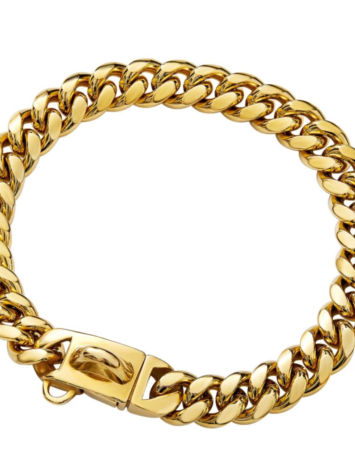 15mm six -sided grinding stainless steel encrypted Cuba chain large dogs and dog chain Dobin method fighting evil bully collar dog ropes