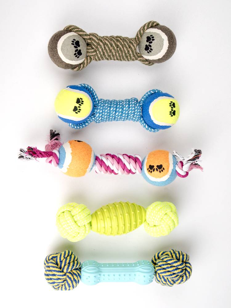 Pet Toy Tennis Products Dog Dog Golden Raoming Laobrado Cotton Cotton Cotton Rope Mask toys