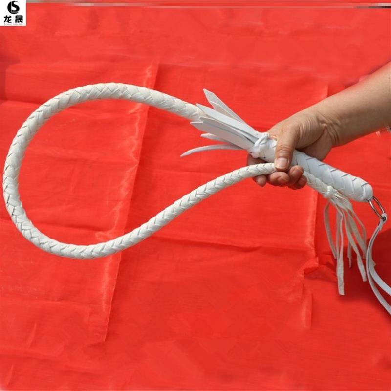 80 centimeters of white pure oxen whips
