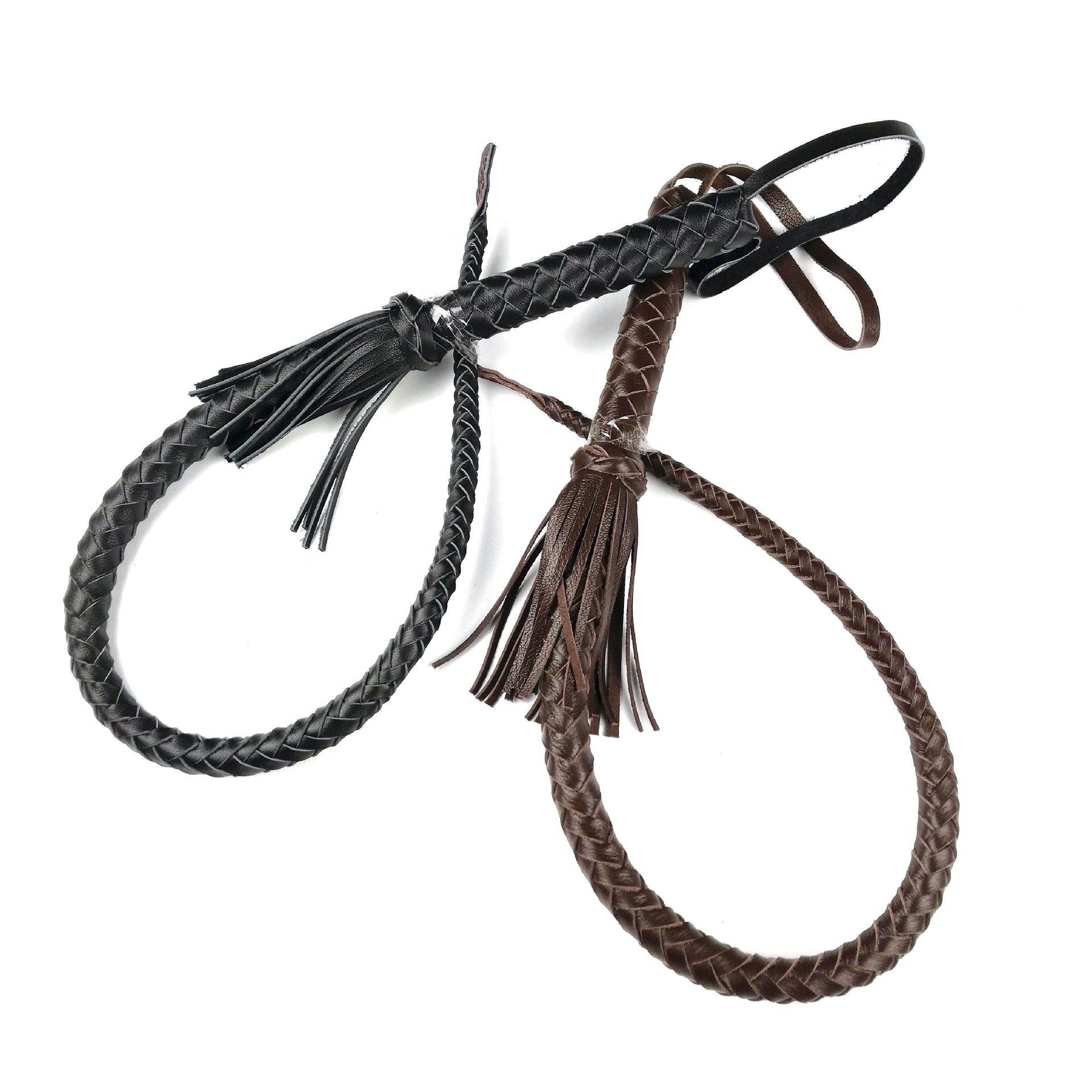 Cowhide piston whip, whip, dog tamed animal tamer, beast, whip, horses, short whip, defense, cowhide whip