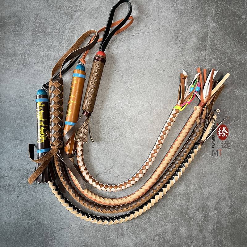 Children's dance performance whip Mongolian dancing horse whip Mongolian whipped shepherd horse horses horses photography props