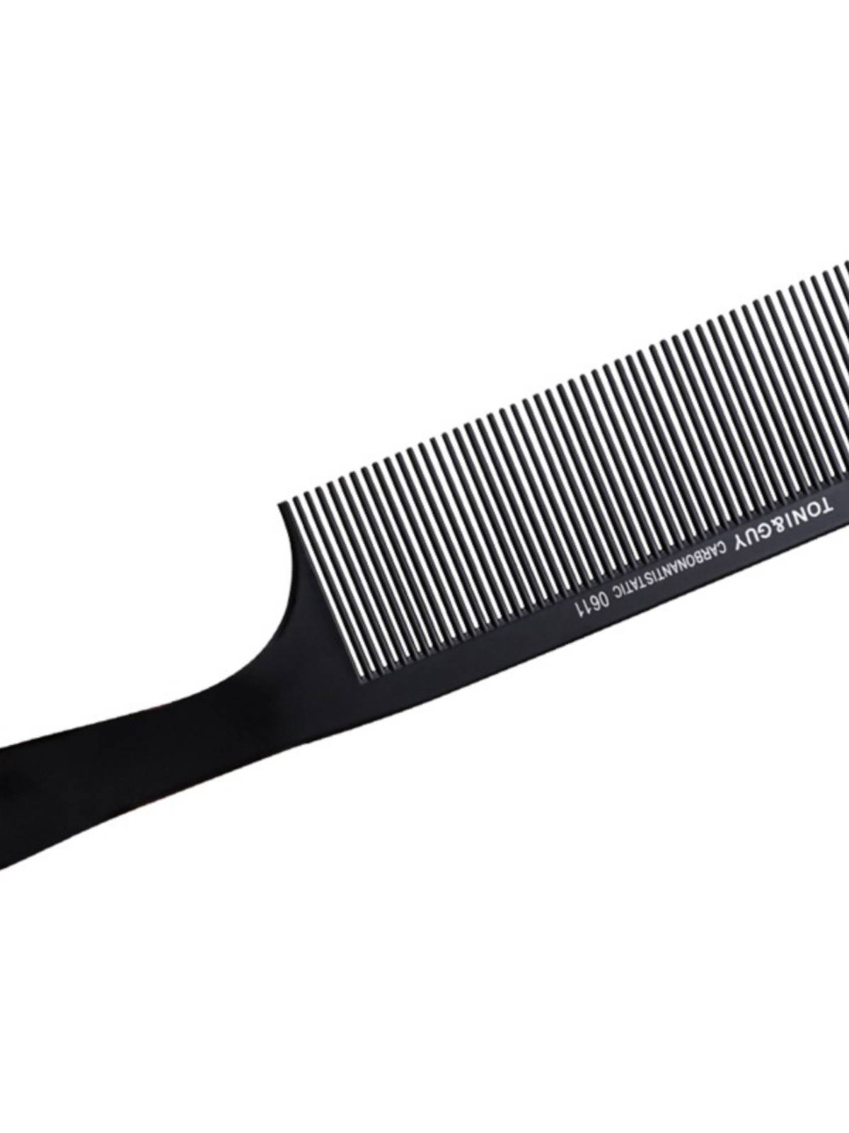 Hair Type Master Dant -tooth Large Big Big Big and Electric Electric Cutting Comb with Black Platform Beautiful Hair -Sharending Border Corner Men's Comb