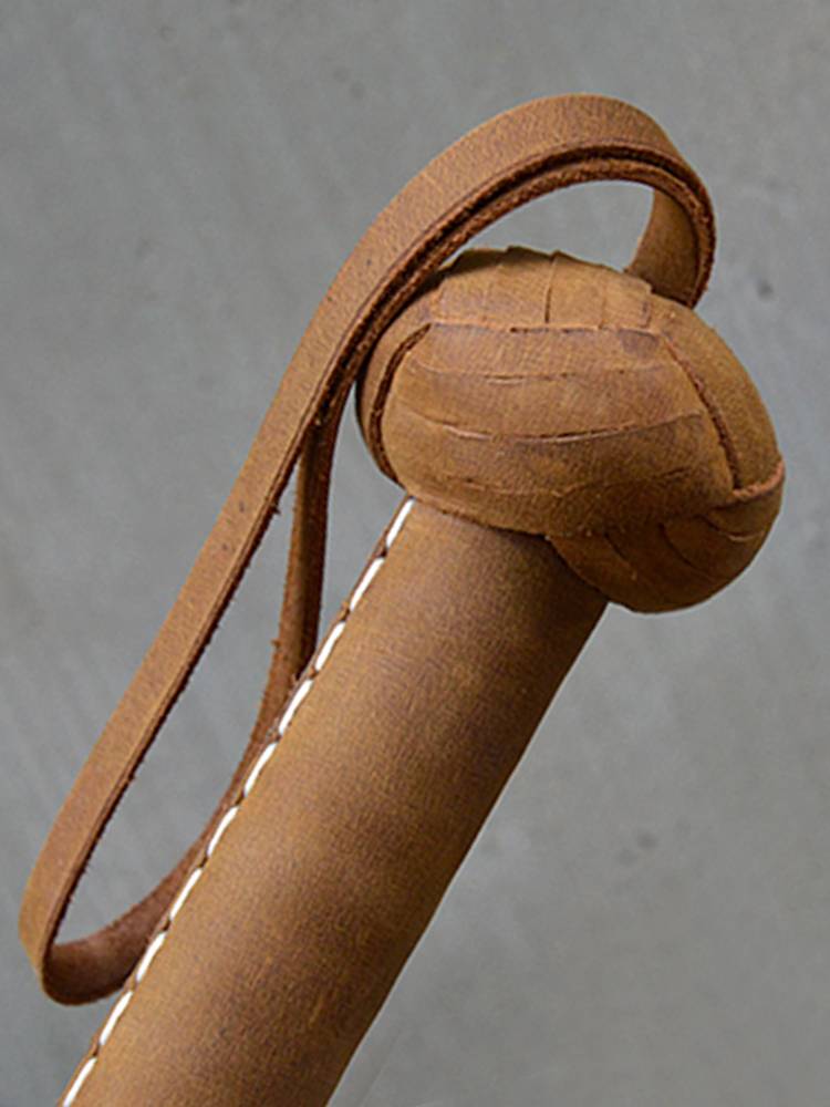 48 Flower spike cowhide loose whip cow leather spike SP retro and modern handmade