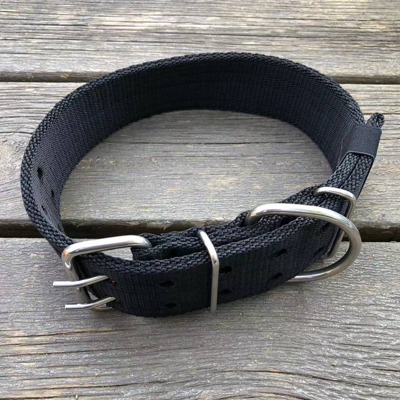 Mid -large dog walking dogs tie dog nylon neck horses, dogs, Venalcaslo golden hair thick durable dog neck cover