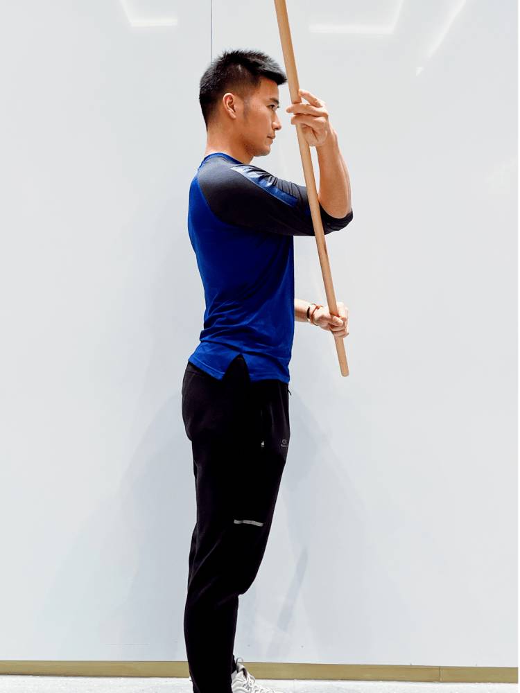 Tochigi Yoga Pulati training assessment stick spine correction sticks fitness stick rehabilitation wood stick -shaped body stick 1.2 meters