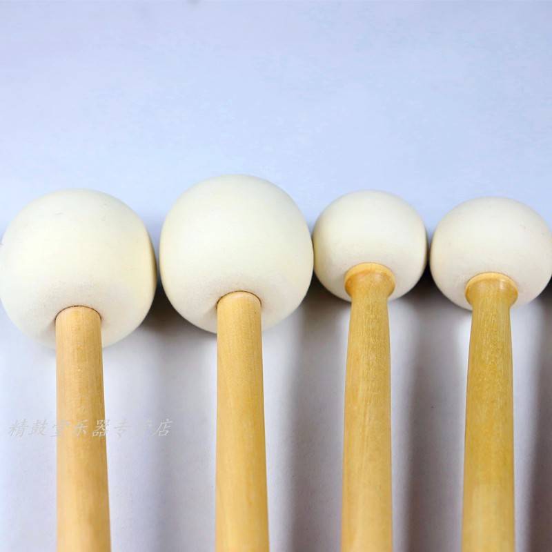 TUTN fixed -sound drumstick marching the drum hammers, the felt head hammer shelf, the drum, the big hammer, the hammer, the dual head of the hammer