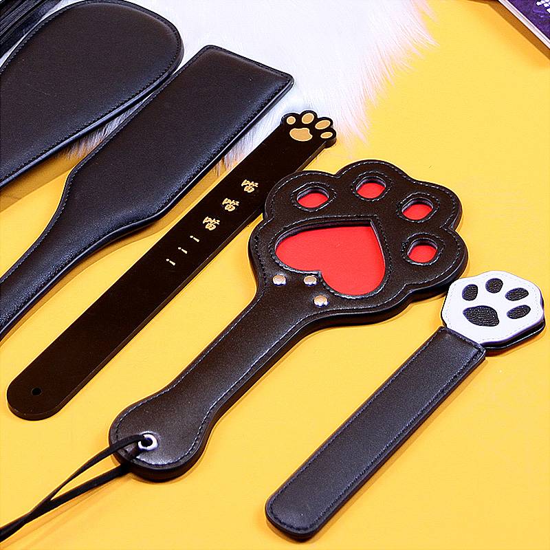 SP leather shot full set of PP board, horse whip ring ruler M rattan practice tool, wooden pat, small leather whip, whip