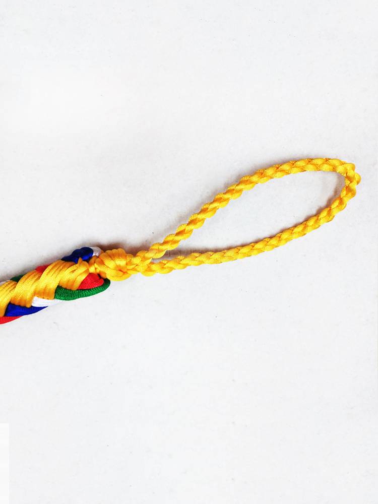 Dance horse whip manual woven Mongolian characteristic craft film and television equestrian performance props national style decorations