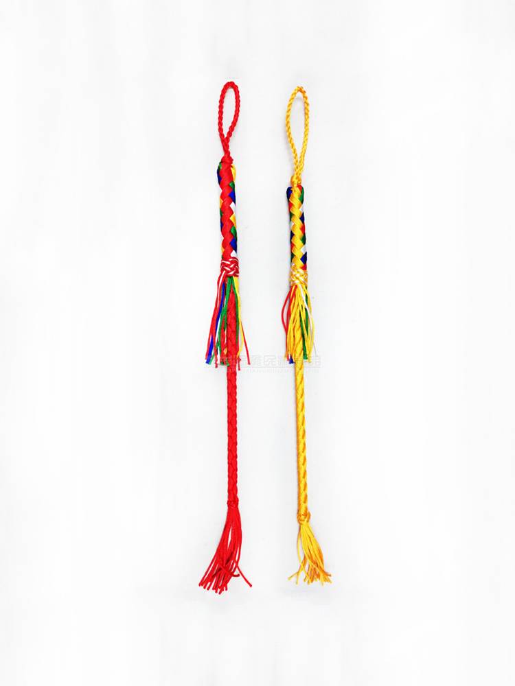 Dance horse whip manual woven Mongolian characteristic craft film and television equestrian performance props national style decorations