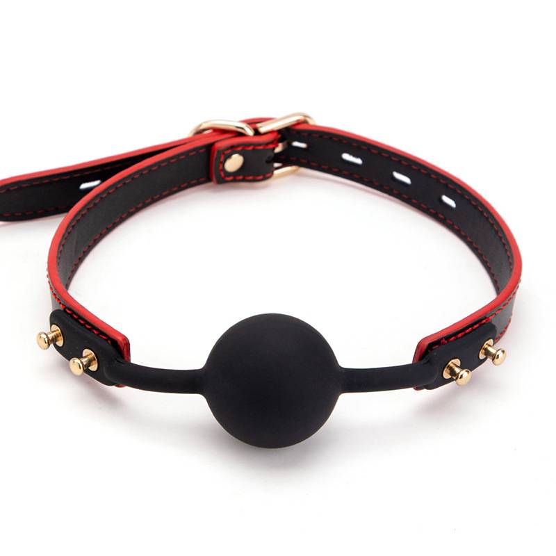 Black and red mouth