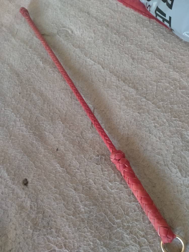 Cowhide preparing carbon fiber whipping puppet chief whip dance scholarship whip length 85 cm strong and durable