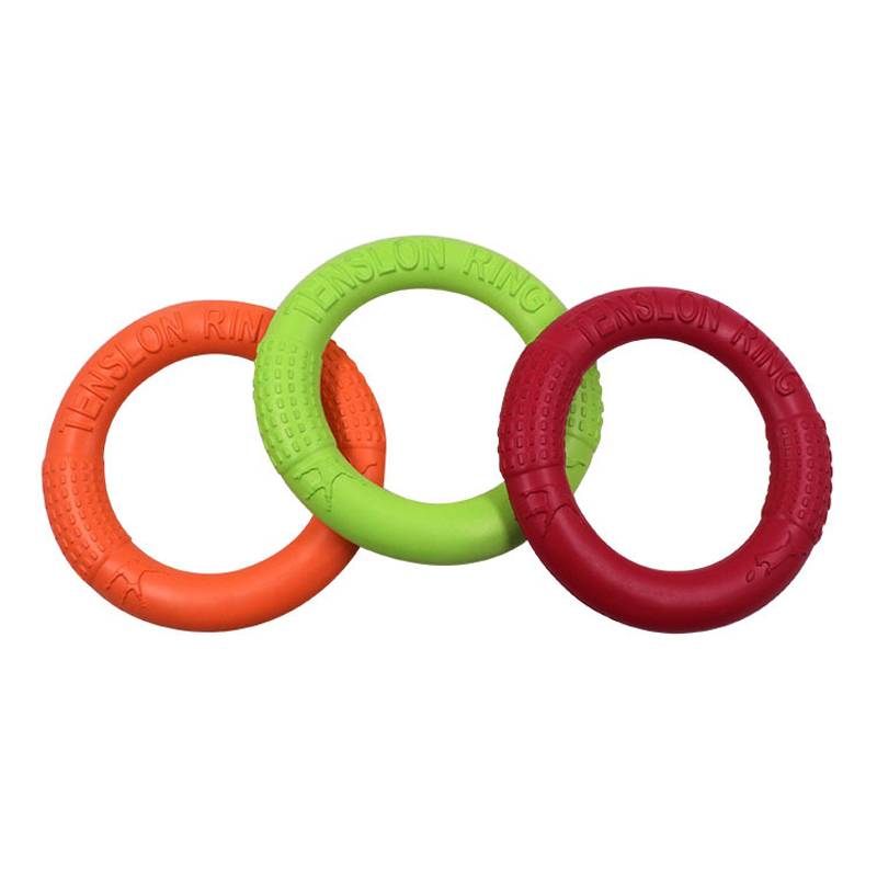 EVA Pet Polk Dog Dog toy Training Dog Bitting Ring Ring Ring Dick Water Flying Drive Dog Walking Dog Interacting Back Large