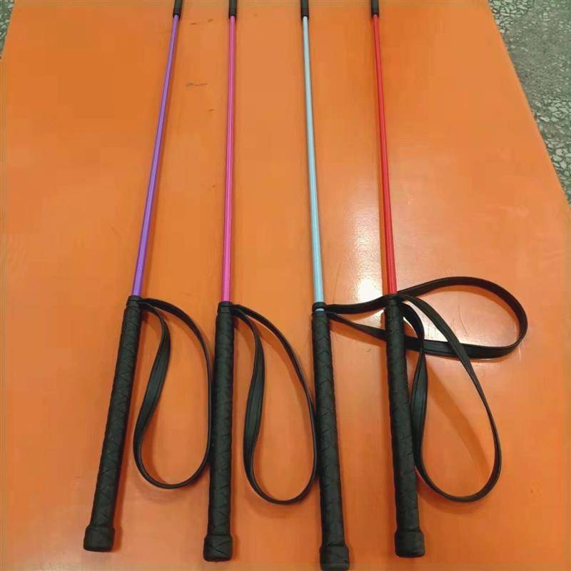 2024 New PC Equestrian Vallest Powder Small Whip Fighting Short Powder Child Penalty Pony Palace Products Vallest Skin