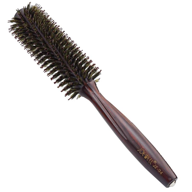 Professional hairdressing rooster bristle round combing combat shop hairstyle hairstyle blowing big flower inner bag fluffy