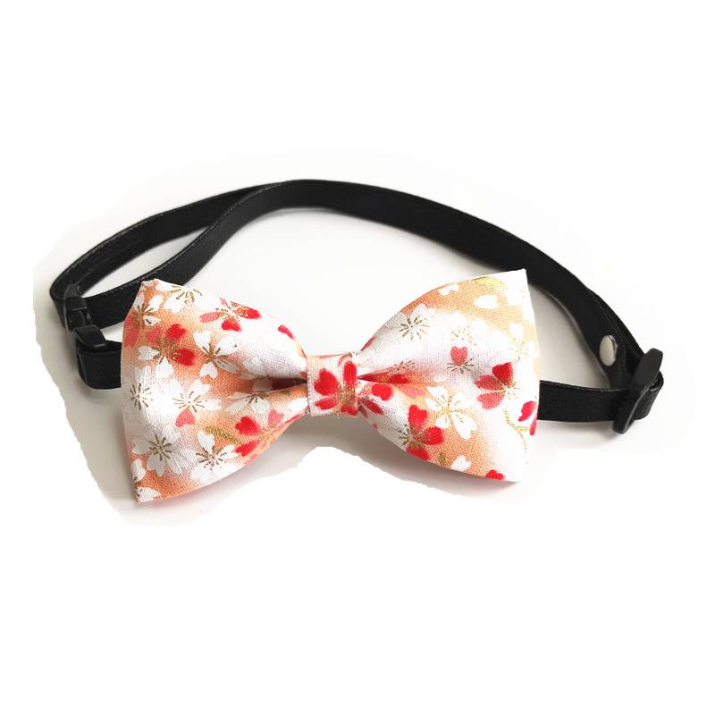 He Fengri style Japanese original handmade pet cat, dog, dogs, neck ring accessories, Shiba Inu bow tie
