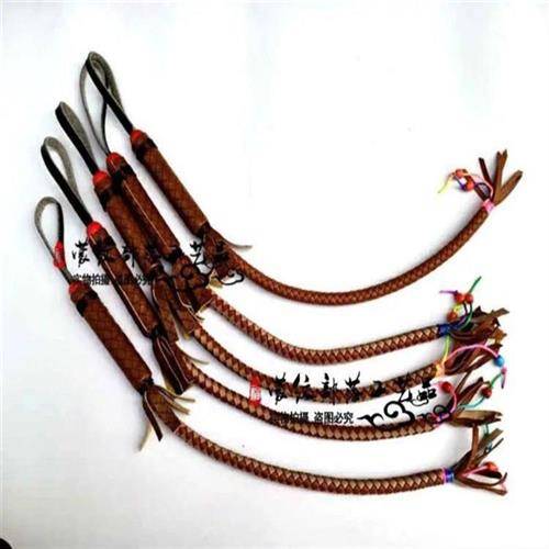  cowhide whip characteristic decorative horse whip, whip horses, dance, defense whip martial arts whip shadow television props