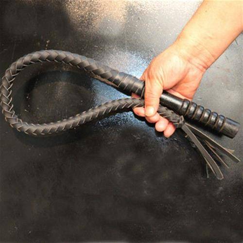 mongol black, 70ccm pure bull-skin whip