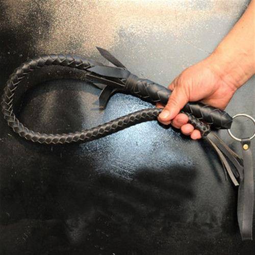 mongol black 70 and pure bull-skin whips