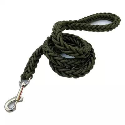 Dog traction rope Large dog pet dog chain collar golden hair Samoda Husky walking dog rope bold