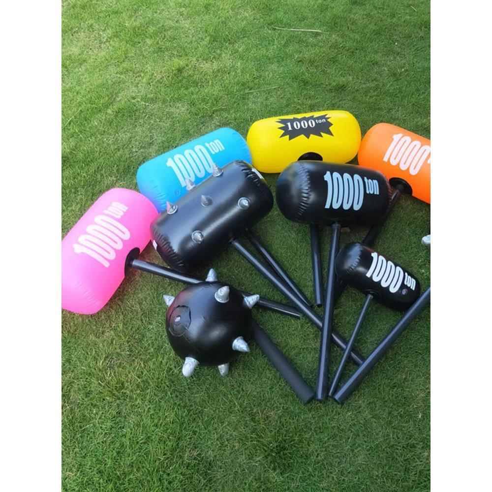 Large inflatable hammer black thousand -ton hammer children knocking toys, thousand -ton hammer balloon activity funny punishment prop
