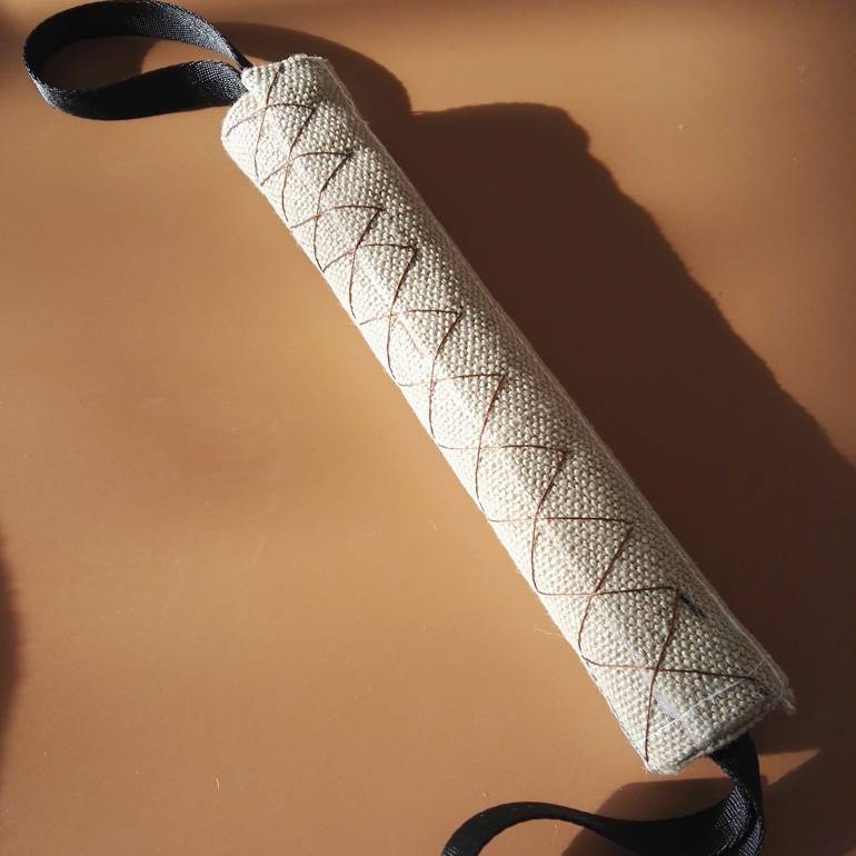 Dog training stick bite interactive linen, pure hemp, bite bite bar training dog supplies training dog bite force training horse dog