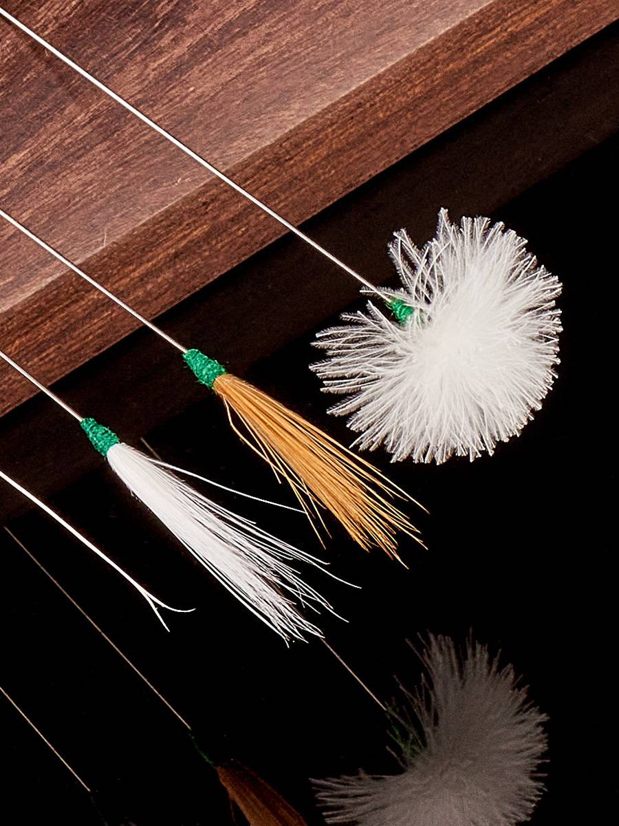 Ear feathers, ears, ears, high -end ear hair, hair, fur ball artifact, chicken feathers, professional silver needle goose hair stick brush