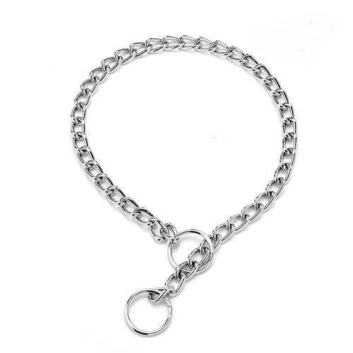 THE METAL P-CHAIN BIG DOG COLLAR