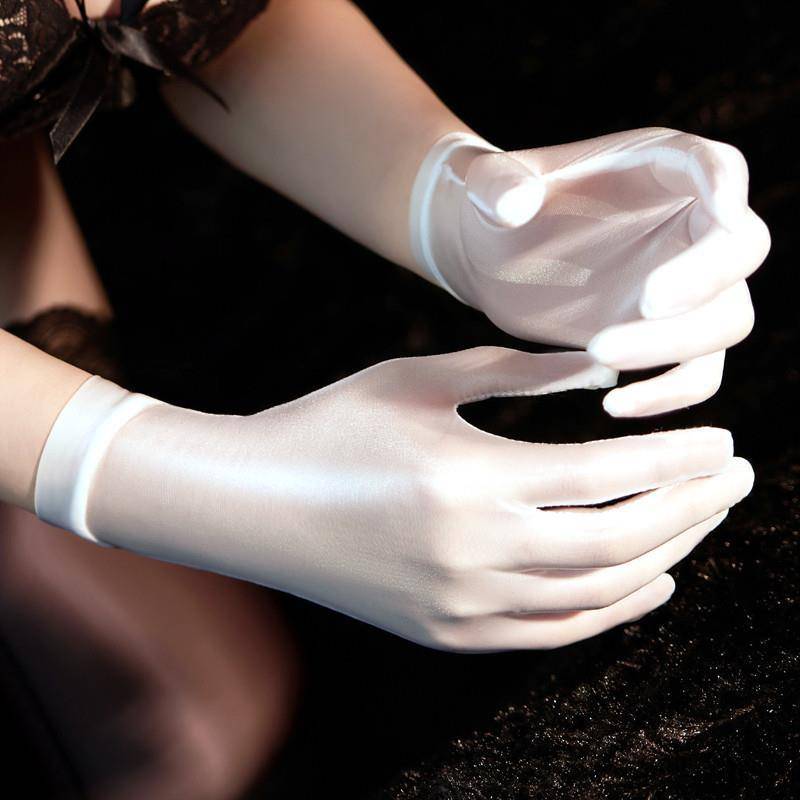 Oil Liangshou Shembin Binbin Gliang Five Fingers Short Gloves Person Sexy Queen Best Plane Plastic Men and Women's Men and Women