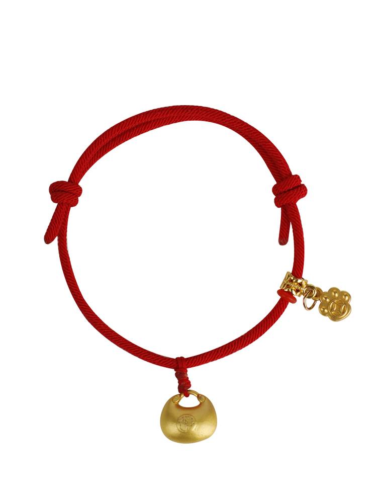 Pet collar Cat, dog, dogs, little fat blessing pendant, red New Year, blessing Ruyi national tide, good luck, jewelry