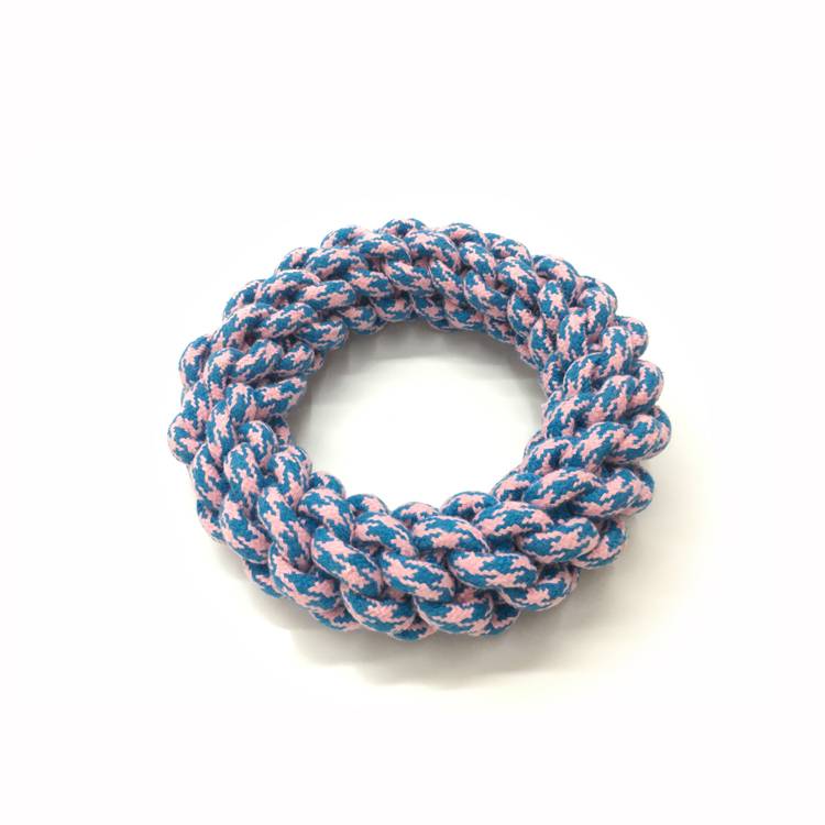 Pet toy Golden Raoming Labrador Dog toy Putting tooth Rope Circle Large Cotton Cotton Cordonic toys