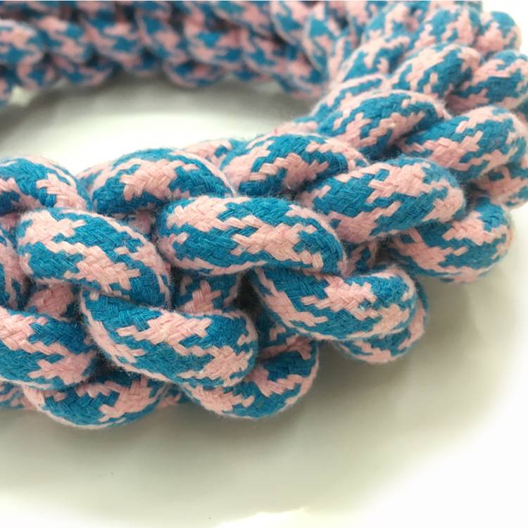 Pet toy Golden Raoming Labrador Dog toy Putting tooth Rope Circle Large Cotton Cotton Cordonic toys