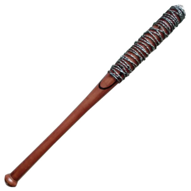 Lucille baseball bats walk around the body of Lushinigan, and the bar is moving after tomorrow