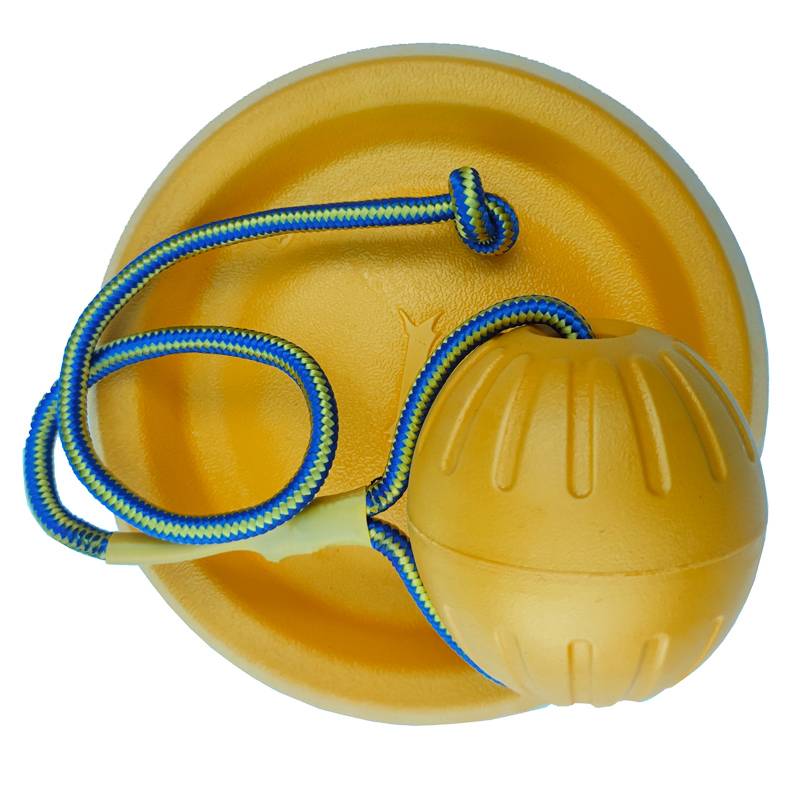 YELLOW DISK + LARGE 9CM STARBALL