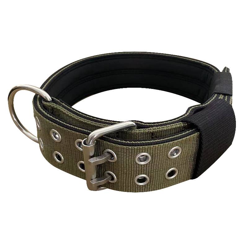 Large dog neck ring thickened and width nylon neck swing dog bolt dog walking dog special Central Asian Tibetan mastiff Gauo
