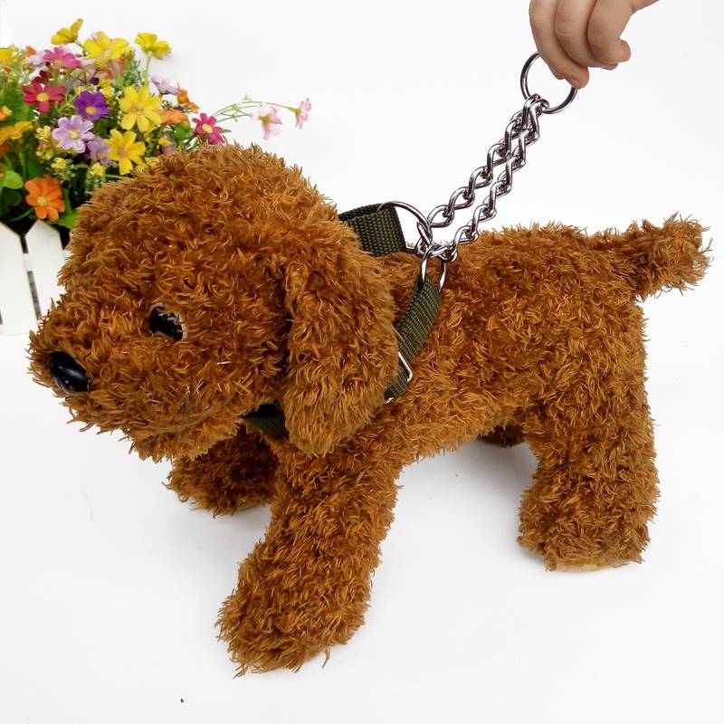 Dog Army Green Neck Rules Deedle Golden Mao Ting Circle Puppy P Chain Pet Circle Medium Dog Dog Large -scale Dogs Walking Dog Neck Case