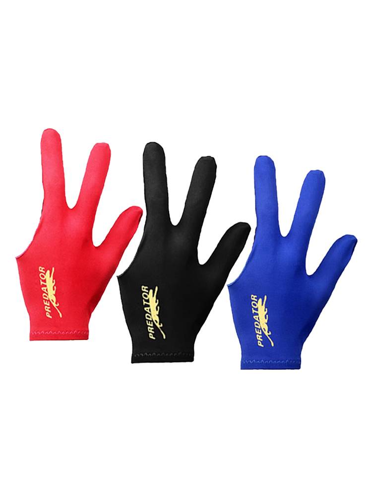 Billiards gloves three fingers for private Bobaton gloves house hall men and women left and right gloves supplies accessories