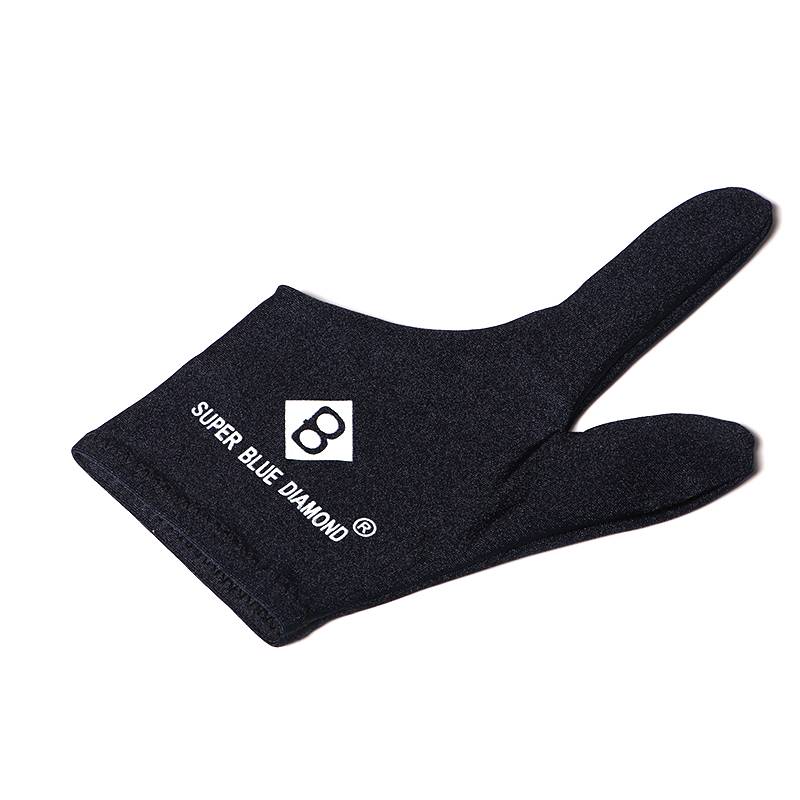 Blue diamond, black gloves, ten