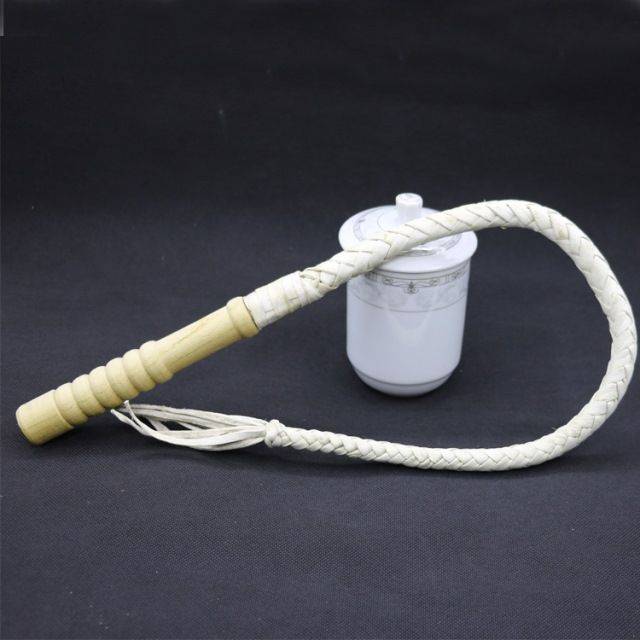 Leather whip training dog  pure cowhide whip shows a show horse whip riding anti -body fitness whip movie