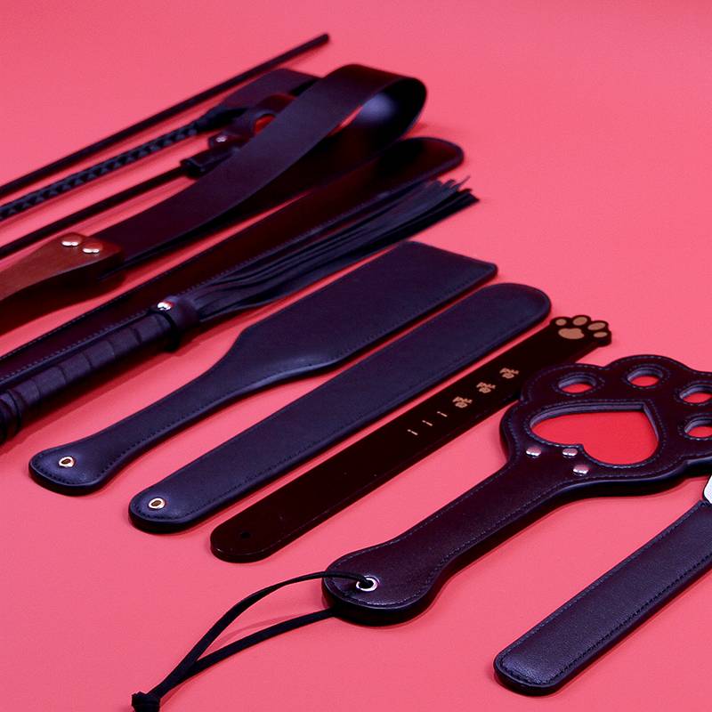 SP leather shooting set PP board horse whip ring ruler mcrite SP whip practical tools, small leather whip, whip