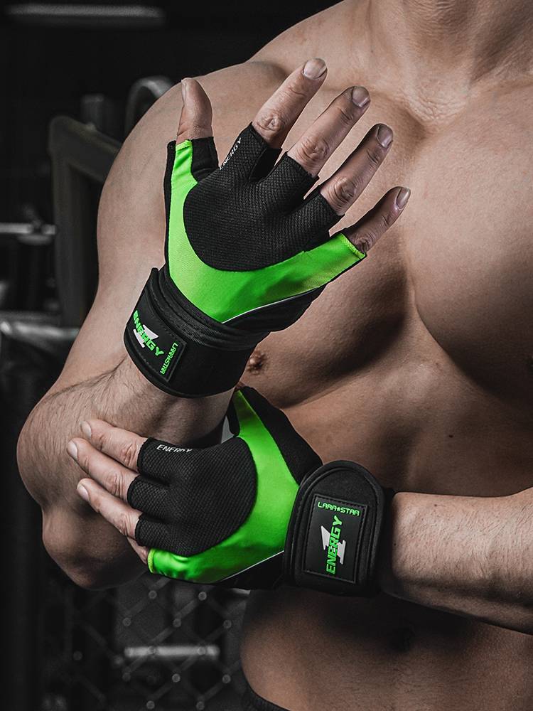 Laura Star Fitness Gloves Wiring Barbar Bar Bar Leading Term Tie Sports Equipment Training Dispellet Slutter Sliding Cocoons