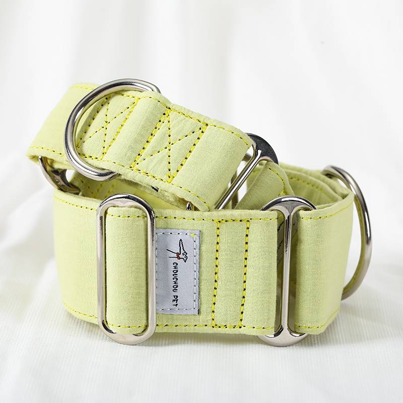 Italian Little Lingti Huibi Betinti Special Cotton Cotton adjustable wide pet collar horse Dobin